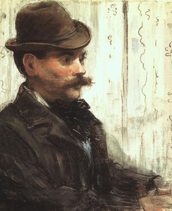 Edouard Manet Portrait of Alphonse Maureau Germany oil painting art
